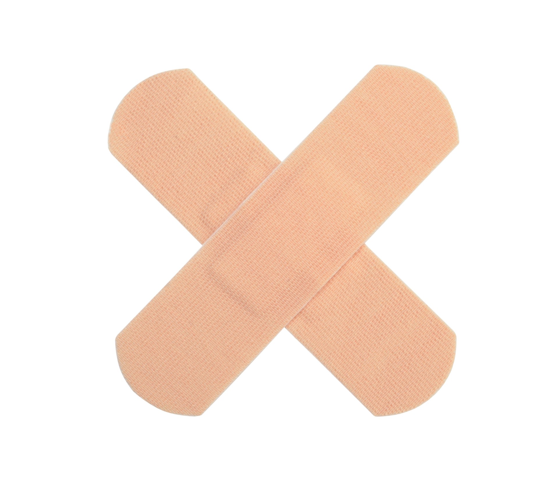 Medical plaster isolated on white Medical plaster isolated on white